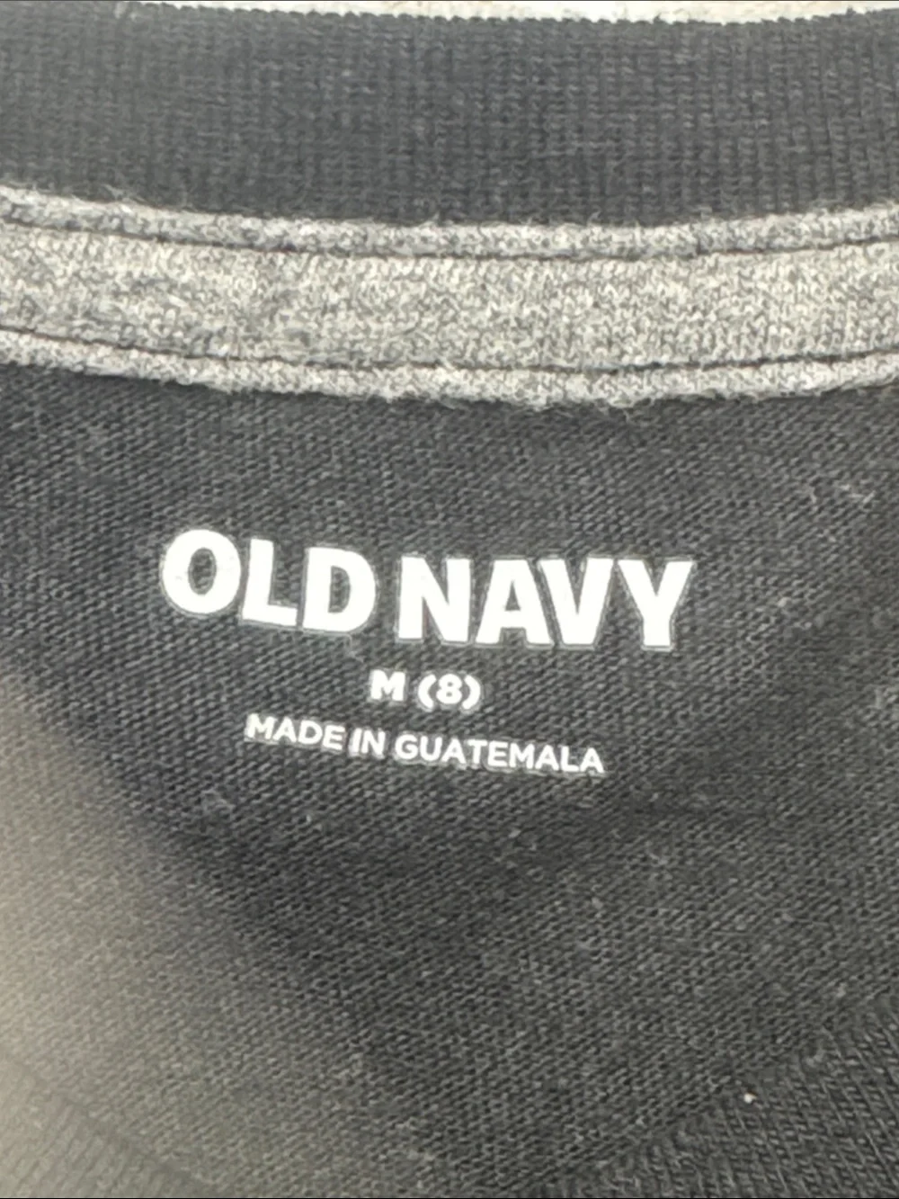 Old Navy Boys Black Long-Sleeve 'Dino Tracker' Tee with Neon Green Graphic